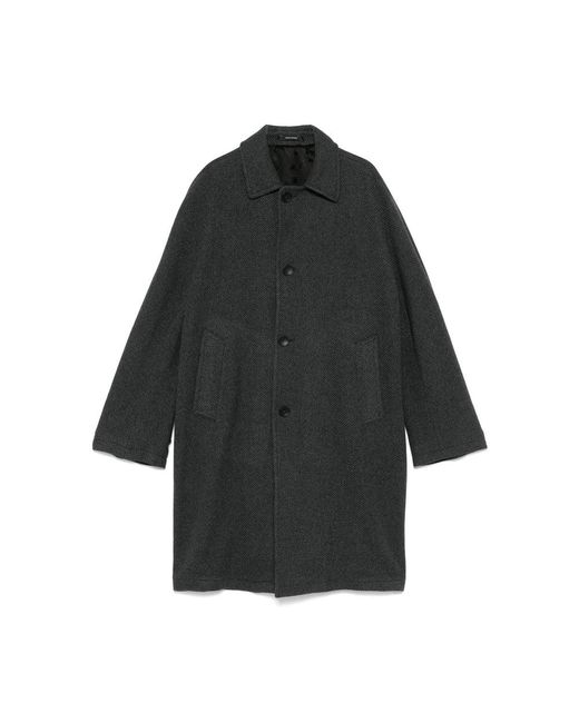 Tagliatore Black Coats for men