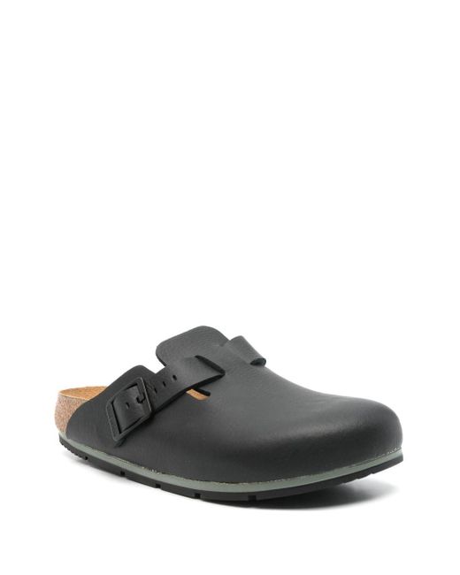 Birkenstock Gray Boston Pro 2.0 Slippers