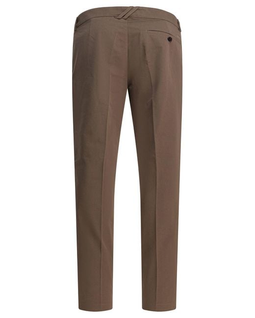 Burberry Cotton Chino Pants Trousers Brown for men