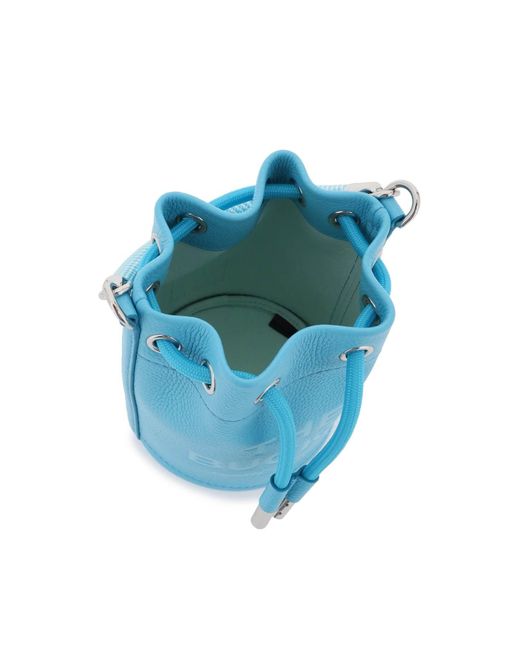 Marc Jacobs Blue 'the Leather Mini Bucket Bag'