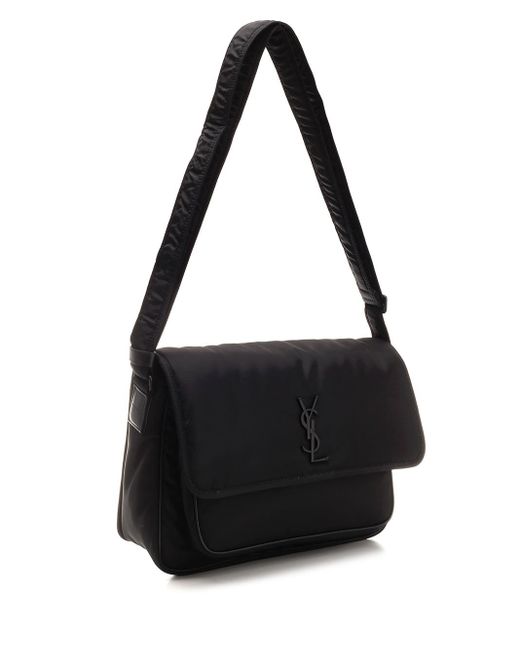 Saint Laurent Black Niki Shoulder Bags for men
