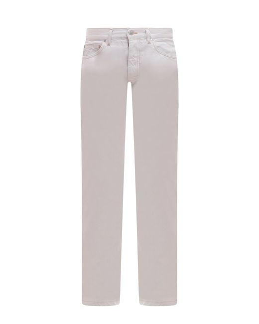 Maison Margiela Gray Cotton Denim Jeans for men