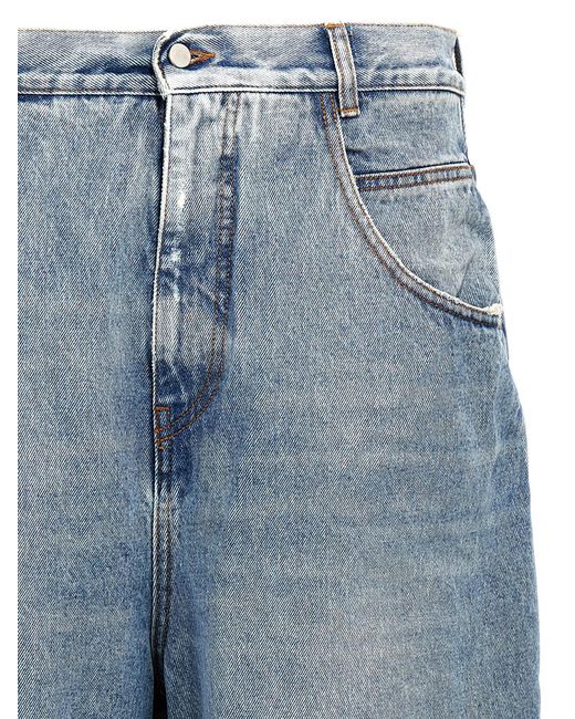 Hed Mayner Blue Indigo Jeans for men