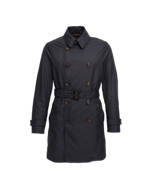 Moorer Melfi Coats, Trench Coats Blue for Men | Lyst