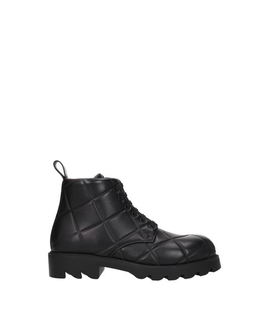 Bottega Veneta Black Ankle Boot Leather for men
