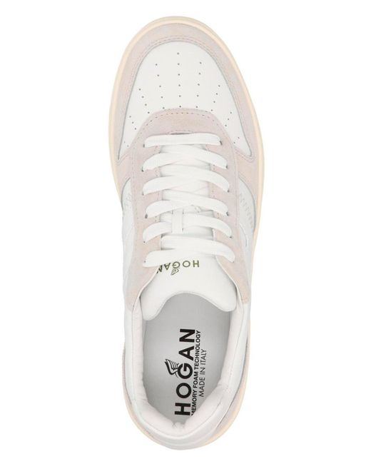 Hogan White H630 Sneakers for men