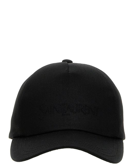 Cappelli Nero di Saint Laurent in Black da Uomo