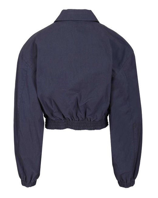 Alexander Wang Blue Harrington Jacket Jackets
