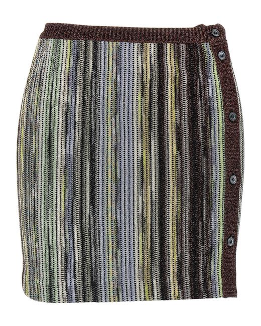 スカート MISSONI 'Caperdoni' skirt Multicolor Missoni 'Caperdoni' Skirt in Black | Lyst