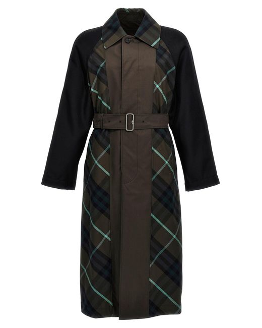Burberry Black Bradford Coats, Trench Coats for men