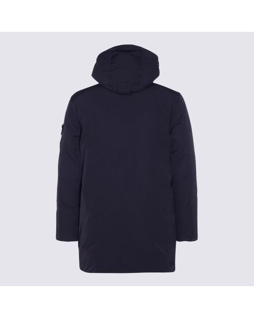 Stone Island Blue Coats And for men