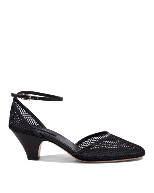Casadei Black Mini Net Pumps For