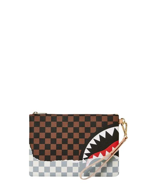 Sprayground Clutch in Gray for Men Lyst