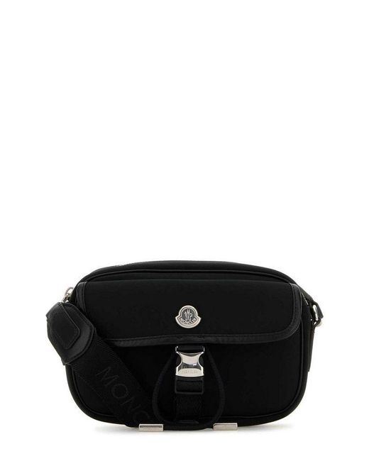 Moncler Black New Trick Water-Repellent Crossbody Bag