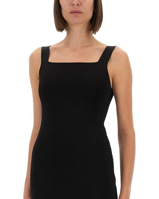 Khaite Black Dixi" Dress