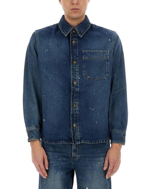 A. P.C. Camicia di A.P.C. in Blue da Uomo