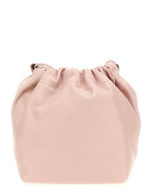 Jil Sander Pink Dumpling Crossbody Bags