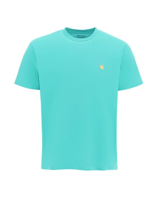 Carhartt Blue Chase T-Shirt for men