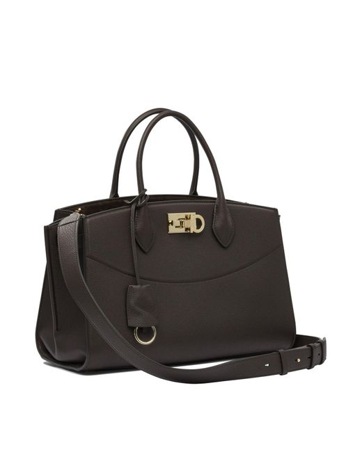 Handbags Marrone-Donna di Ferragamo in Black