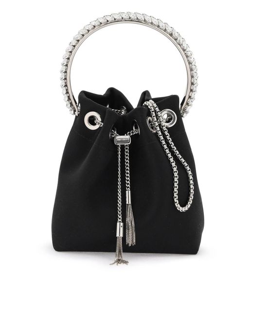 Jimmy Choo Black Bon Bon Handbag