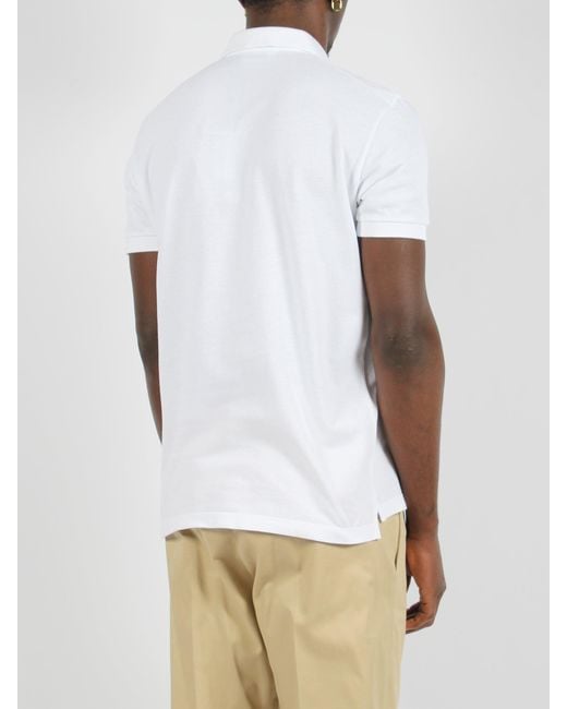 DSquared² White Tennis Fit Polo Shirt for men