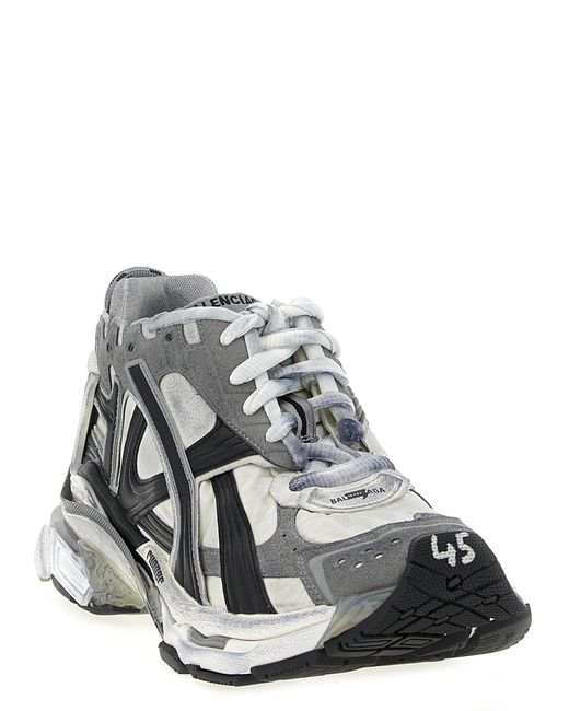 Sneaker 'Runner Gradient' di Balenciaga in White da Uomo