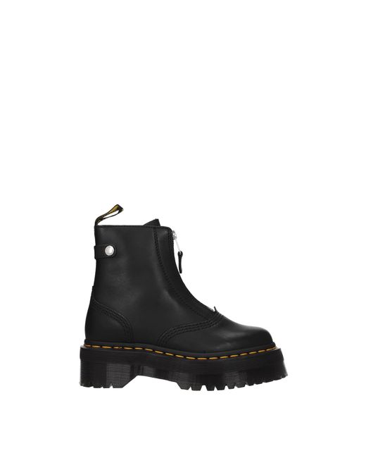 Dr. Martens Ankle Boots Jetta Leather in Black Lyst