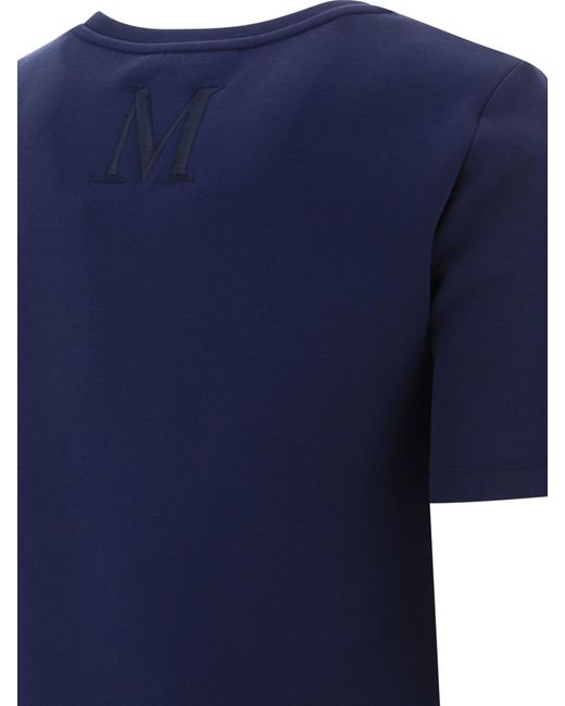 Max Mara Blue "fianco" T-shirt