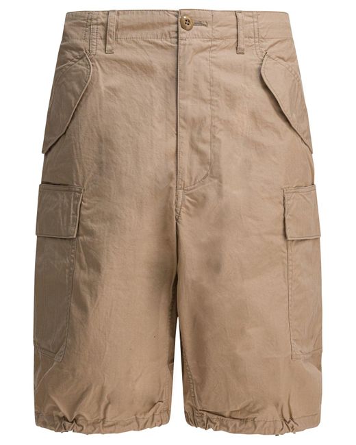 Beams Plus Natural Mil Shorts for men
