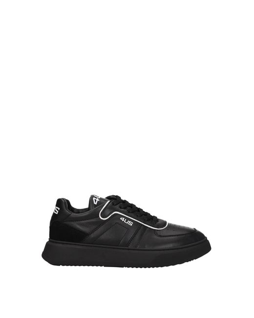 Cesare Paciotti Sneakers 4us Leather in Black for Men | Lyst