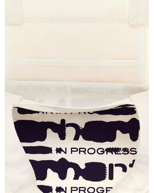 Carhartt White Logo Shopping Bag Tote Bag for men