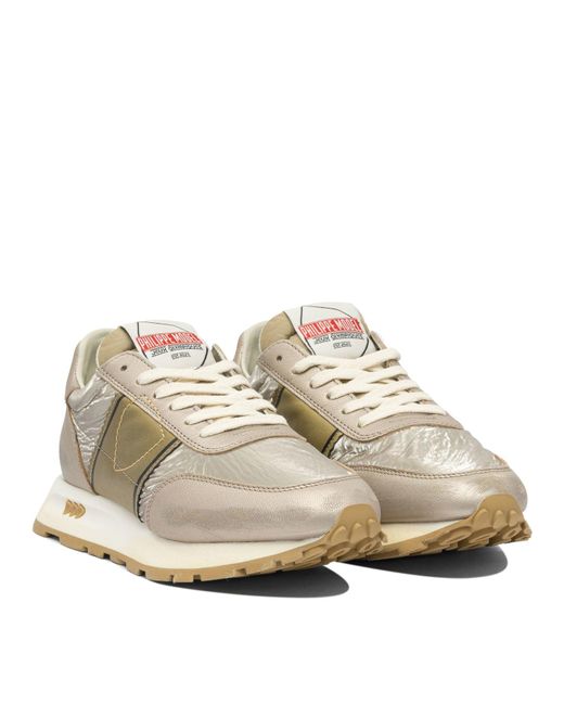 Philippe Model White "Running Tour" Sneakers