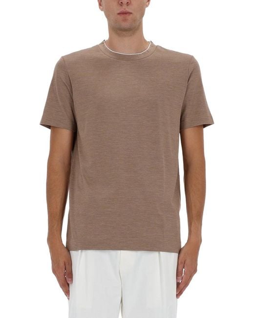Boss Brown "L-Tesar" T-Shirt for men