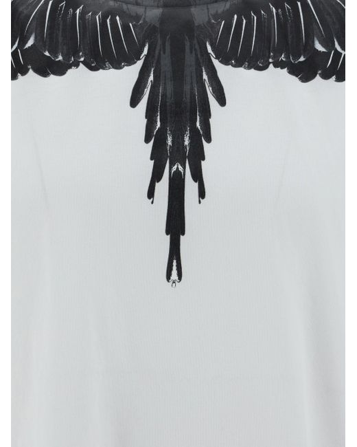 Marcelo Burlon Black Icon Wings Basic T-shirt for men