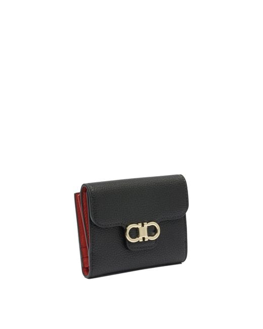 Ferragamo Black Wallets & Card Holders