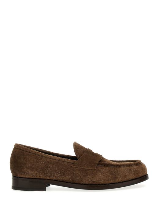 Lidfort Brown Desert Oasis Loafers for men