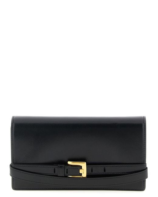 Balmain Black 'Shuffle' Wallet On Chain