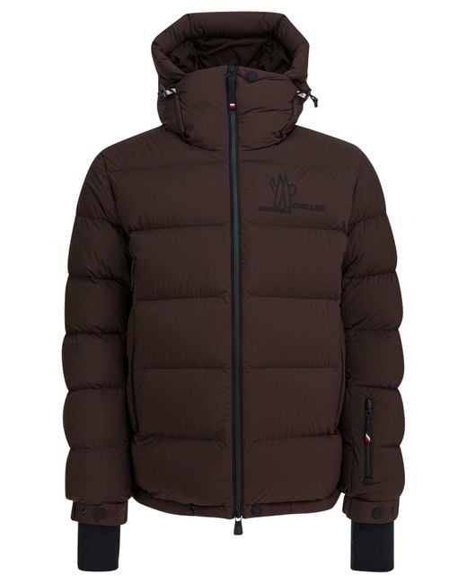Moncler Brown Isorno Jackets And Coats for men