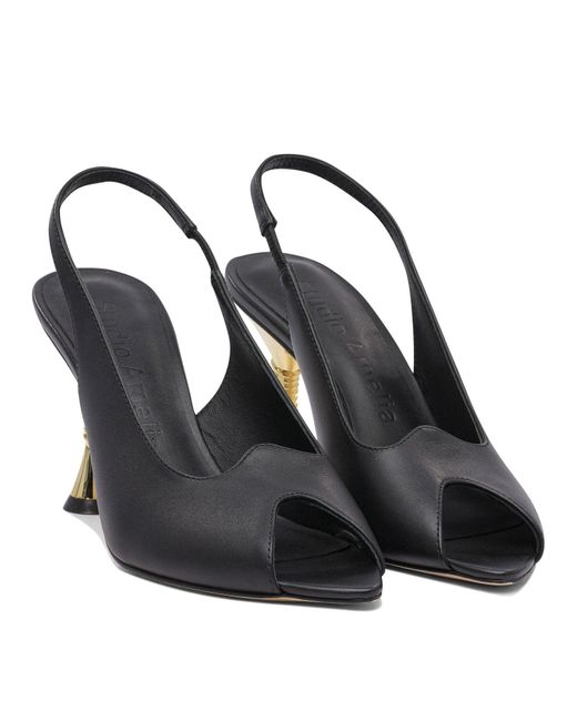Heeled Shoes Nero-Donna di STUDIO AMELIA in Black