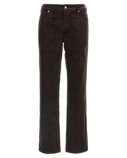 7 For All Mankind Black 'Calie' Pants