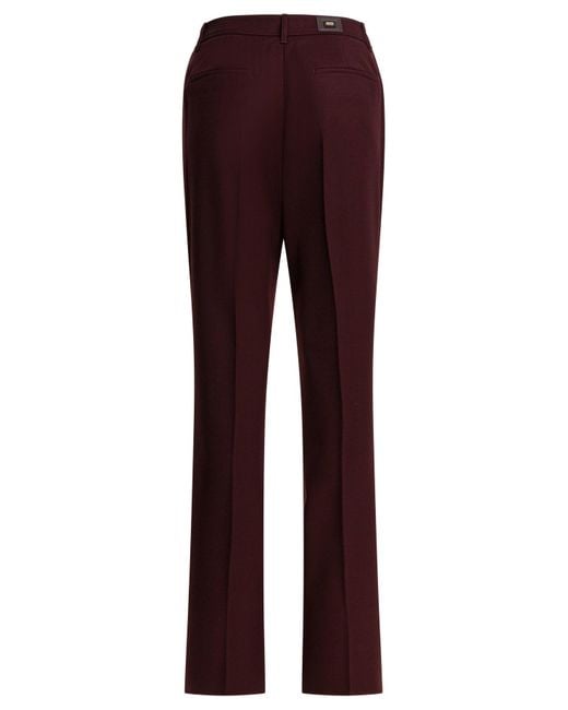 Max Mara Purple Trousers