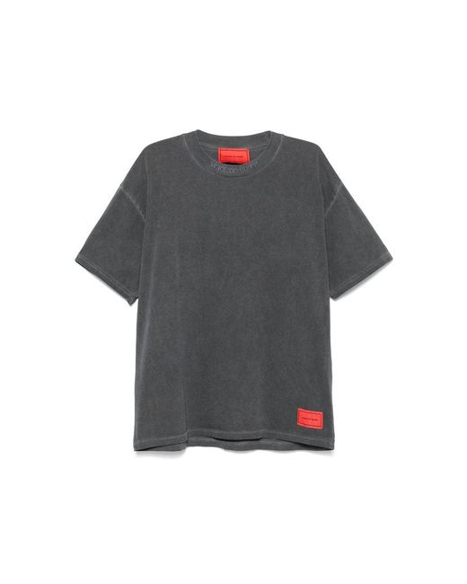 Vision Of Super Gray Cotton T Shirts for men