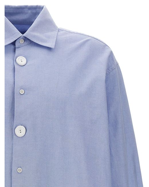 Oversized Shirt Camicie Celeste di J.W. Anderson in Blue da Uomo