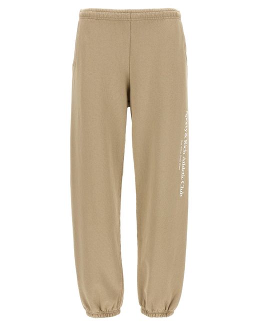 Sporty & Rich Natural Athletic Club Pants