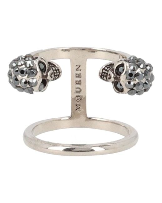 Alexander McQueen Multicolor "Skull" Ring