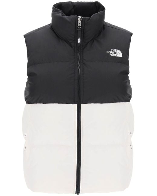 The North Face Saikuru Puffer Vest in Black | Lyst
