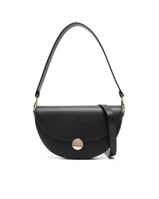 Borse A Spalla E Tracolla Pelle-Donna di Agneel in Black