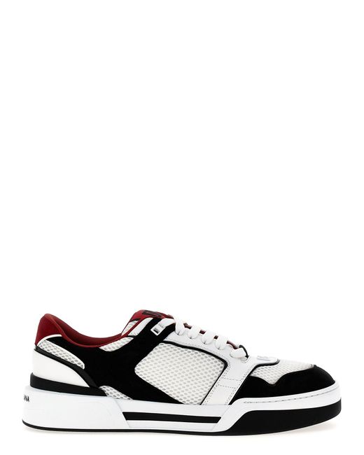 Low Sneakers Bianco/Nero di Dolce & Gabbana in White da Uomo