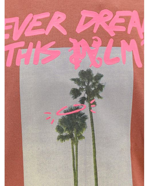 Palm Angels Pink T-shirt for men