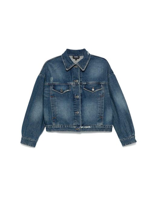 A.P.C. Blue Outerwears
